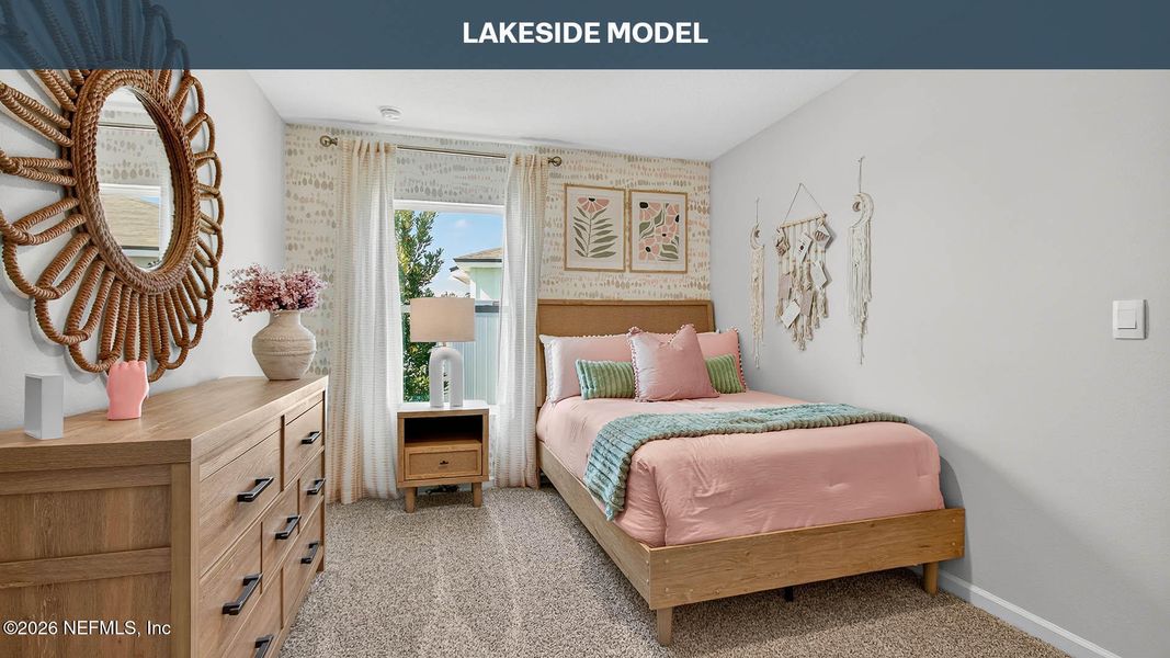 Furnished interior view inside a new home in The Arbors, Jacksonville (Image 11).