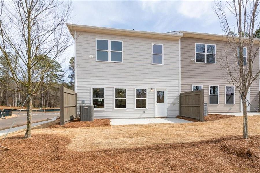 Exterior details and patio area of a home in Cherokee Township, Acworth (Image 26). Exterior details and patio area of a home in Cherokee Township, Acworth (Image 26).