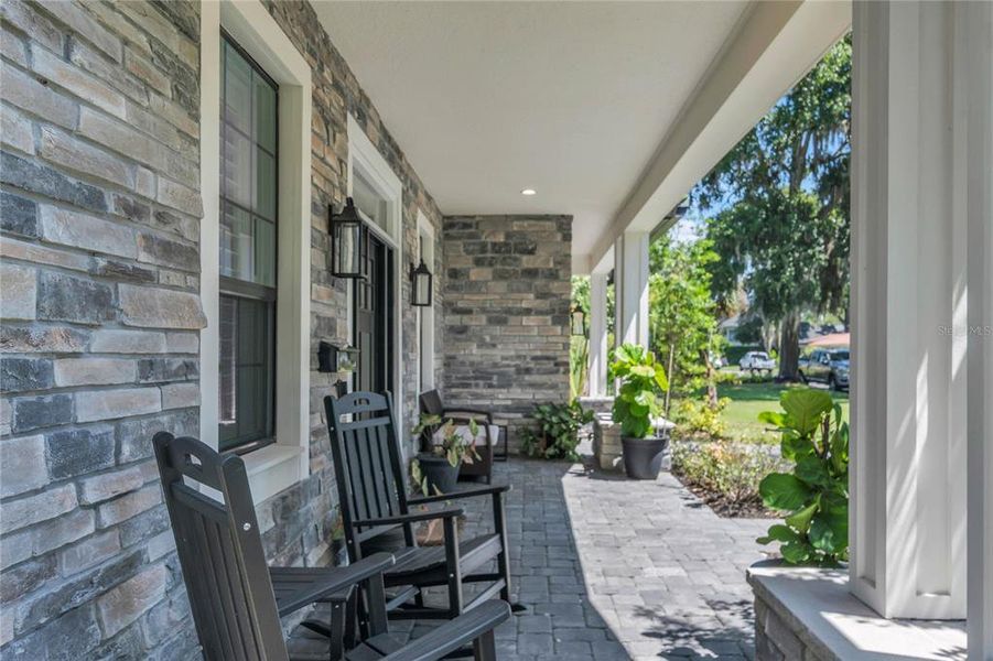 Exterior details and patio area of a home in , Orlando (Image 4). Exterior details and patio area of a home in , Orlando (Image 4).