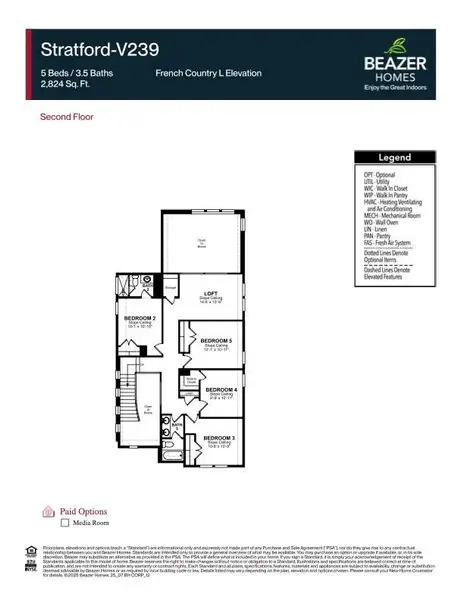 2nd Floor plan
