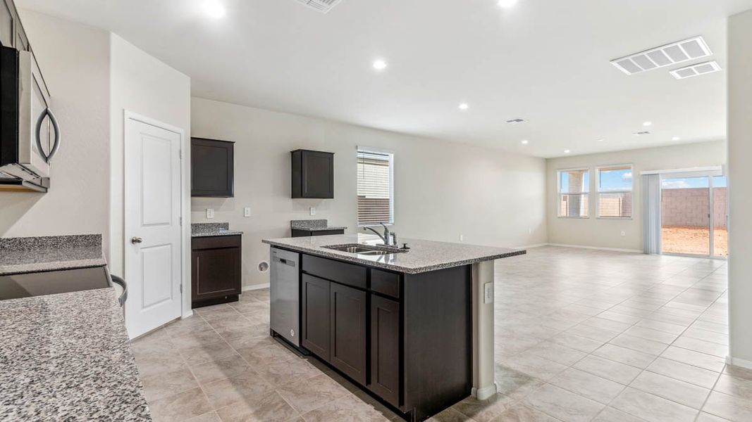 Furnished interior view inside a new home in Heartland Ranch, Coolidge (Image 5).