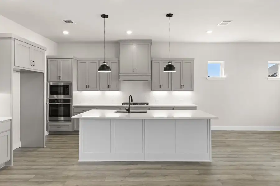 Furnished interior view inside a new home in Wildflower Ranch, Justin (Image 5).