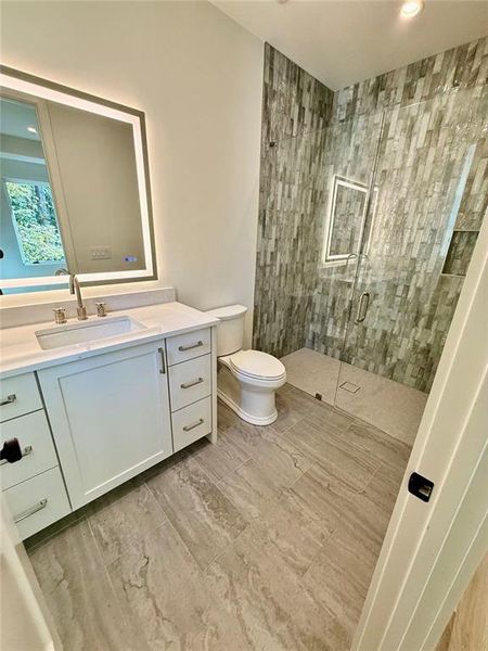 Furnished interior view inside a new home in , Sandy Springs (Image 12).