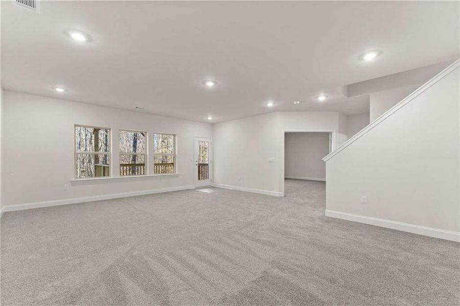 Spacious, unfurnished interior of a new home in Habersham Meadows, Demorest (Image 14). Spacious, unfurnished interior of a new home in Habersham Meadows, Demorest (Image 14).