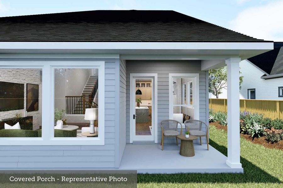 Covered Porch - Representative Photo