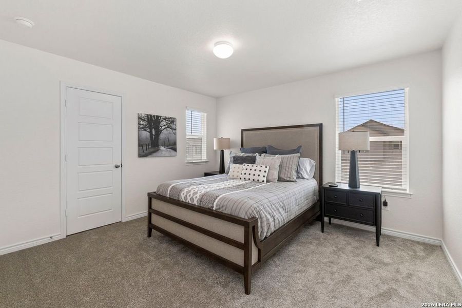 Furnished interior view inside a new home in , San Antonio (Image 16). Furnished interior view inside a new home in , San Antonio (Image 16).