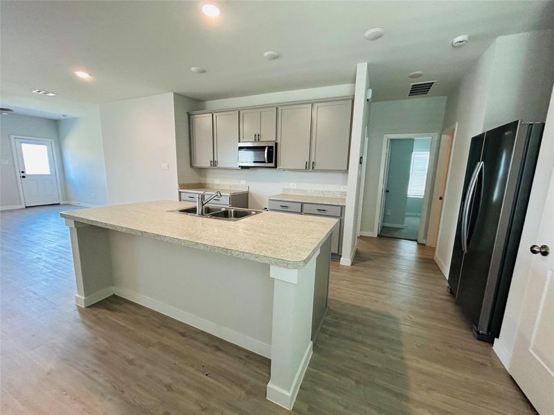 Furnished interior view inside a new home in Barrett Crossing, Crosby (Image 6).