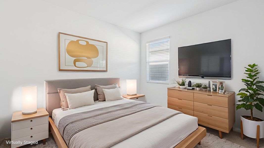 Furnished interior view inside a new home in Desert Moon Estates, Buckeye (Image 10).