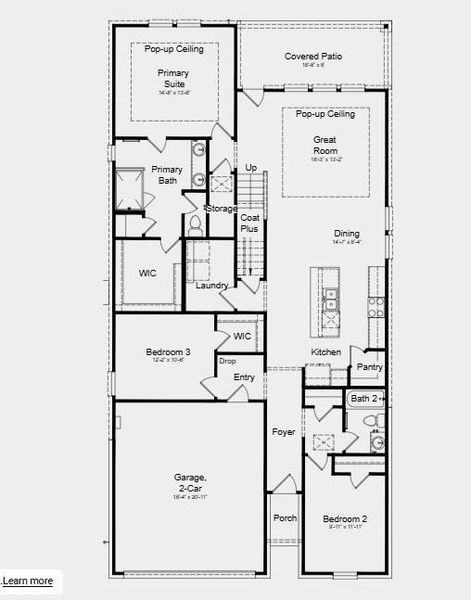 Additional Highlights include: covered patio, white quartz countertops and luxury vinyl plank flooring in high traffic areas.