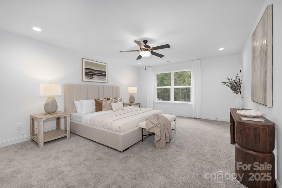 Furnished interior view inside a new home in , Waxhaw (Image 9).