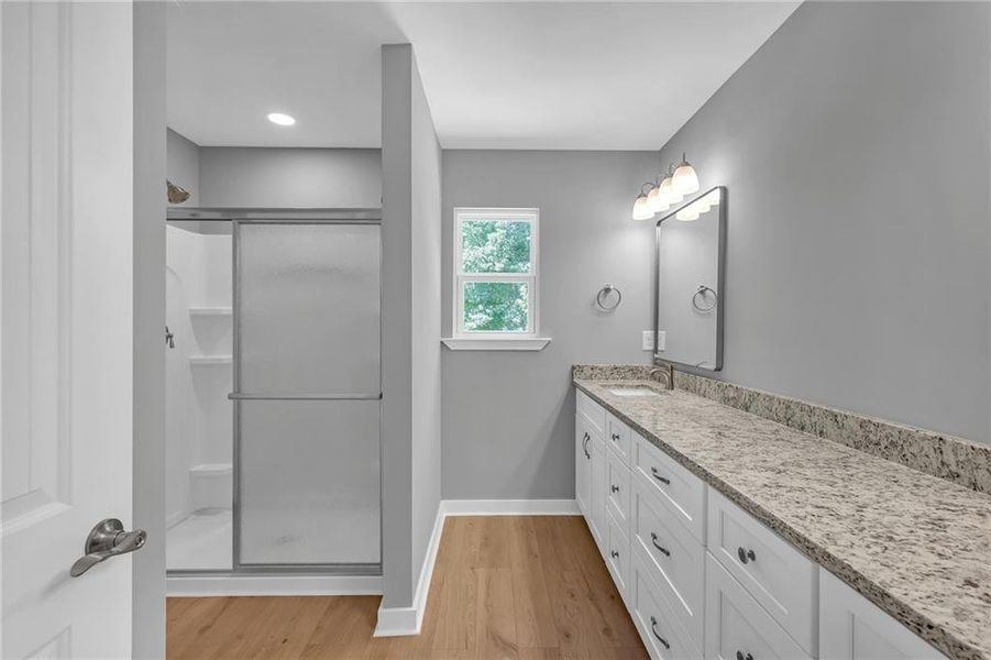 Furnished interior view inside a new home in , Covington (Image 7).