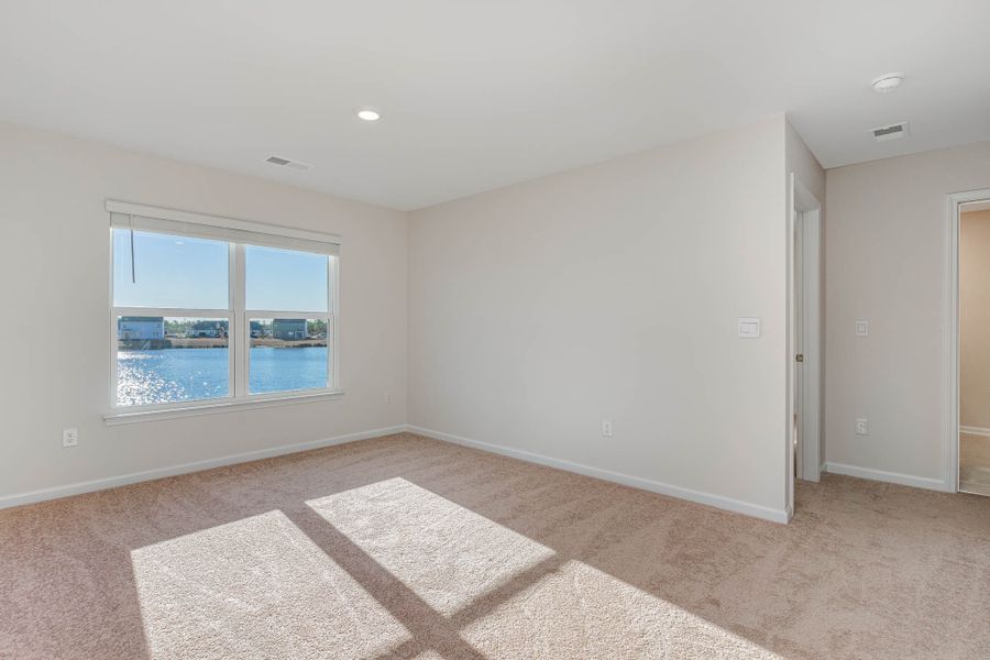 Representative unfurnished interior of a home built from the HAYDEN by D.R. Horton in Island Green, Myrtle Beach (Image 20).