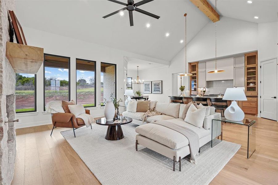 Furnished interior view inside a new home in Putteet Hill, Cresson (Image 9).
