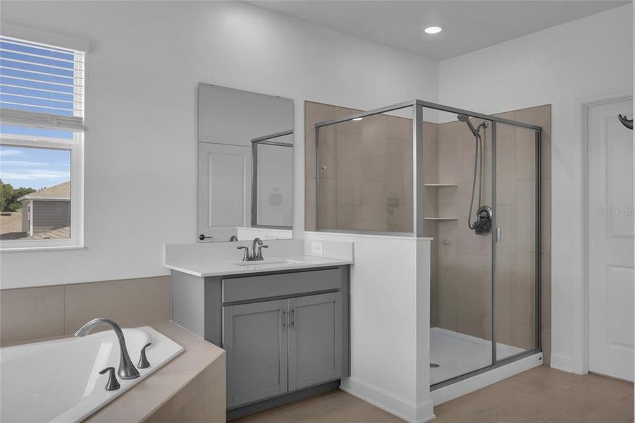 Furnished interior view inside a new home in Providence, Davenport (Image 25).