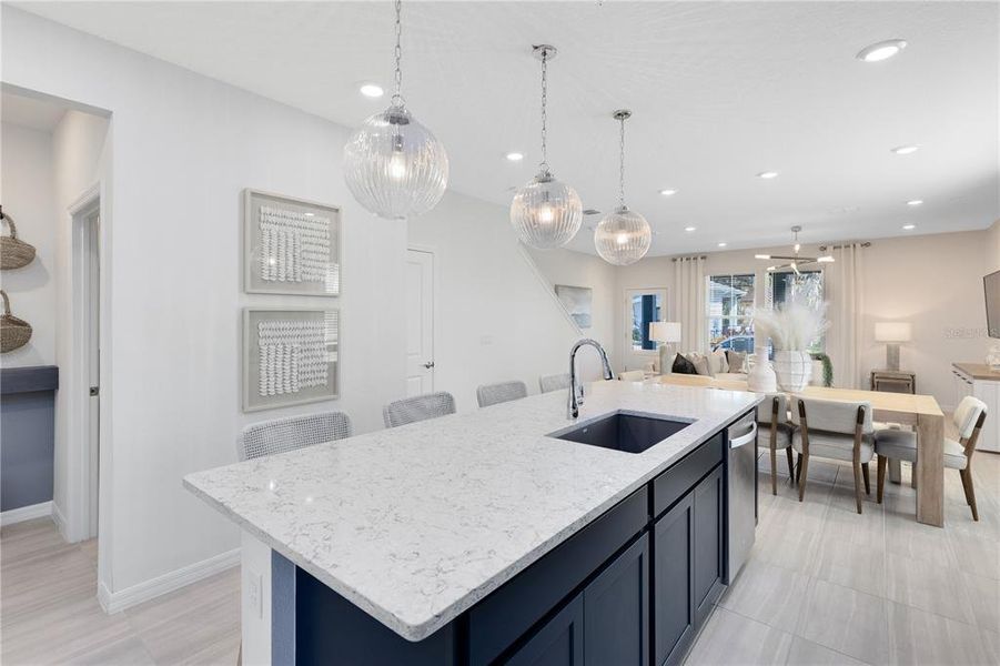 Furnished interior view inside a new home in The Cove at Nona Sound, Orlando (Image 11).