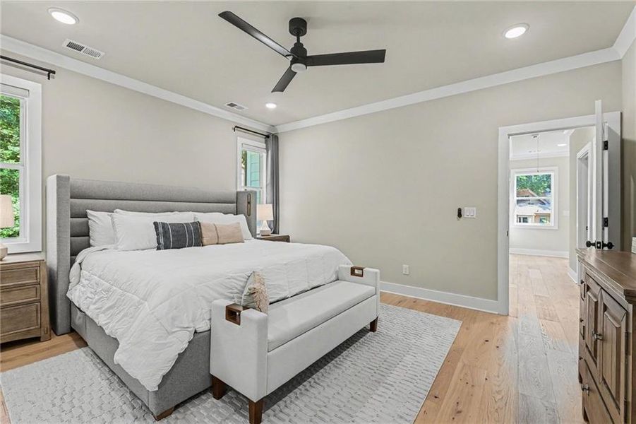 Furnished interior view inside a new home in , Smyrna (Image 13).