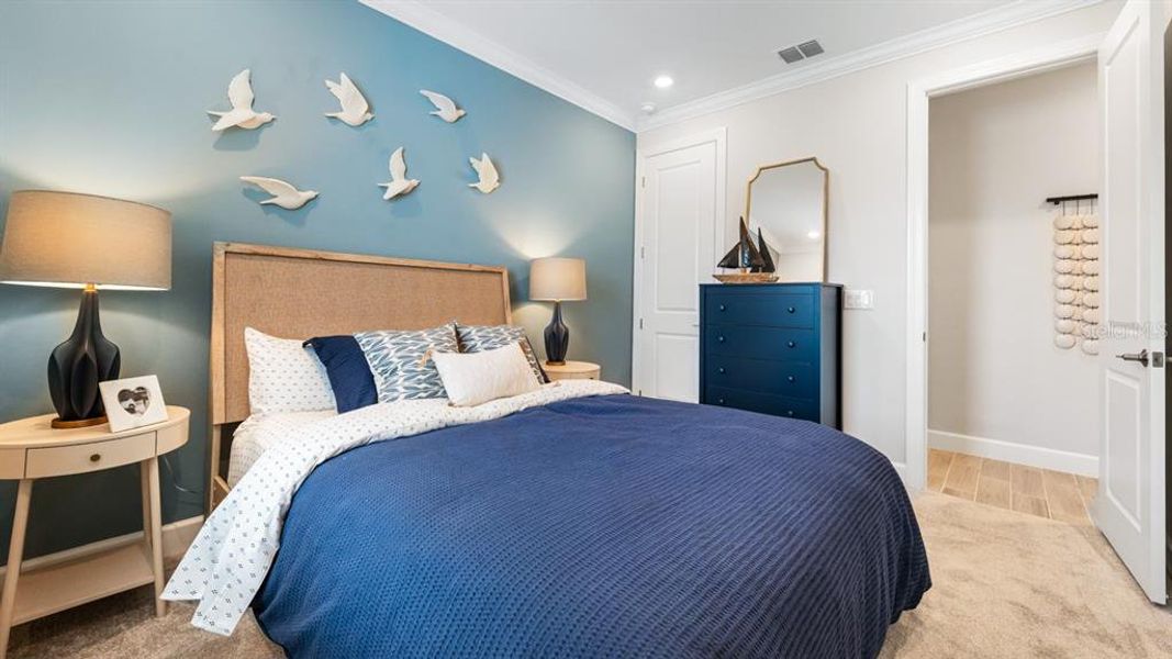 Furnished interior view inside a new home in Esplanade at Wiregrass Ranch, Wesley Chapel (Image 22).