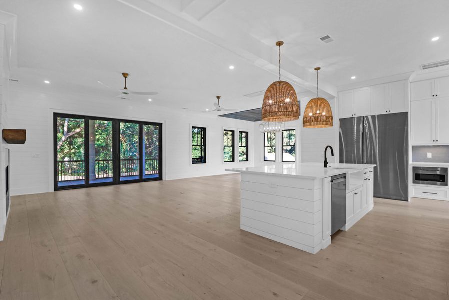 Furnished interior view inside a new home in , Awendaw (Image 6).