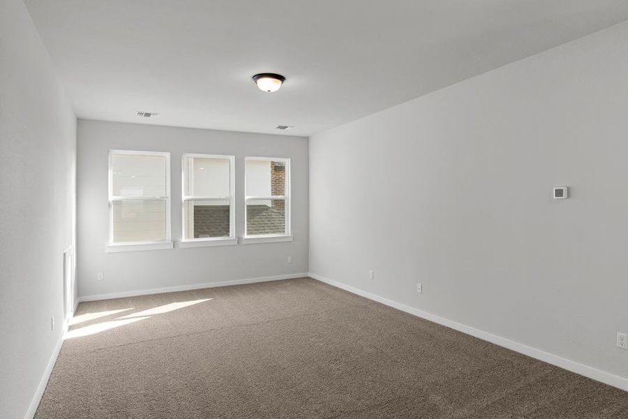 Spacious, unfurnished interior of a new home in Lariat, Liberty Hill (Image 22). Spacious, unfurnished interior of a new home in Lariat, Liberty Hill (Image 22).