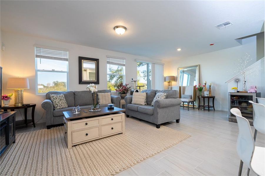 Furnished interior view inside a new home in , St. Cloud (Image 6). Furnished interior view inside a new home in , St. Cloud (Image 6).