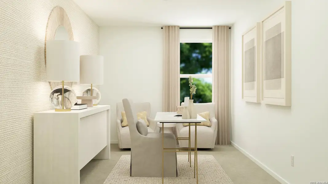 Furnished interior view inside a new home in Willow Point, San Antonio (Image 3). Furnished interior view inside a new home in Willow Point, San Antonio (Image 3).
