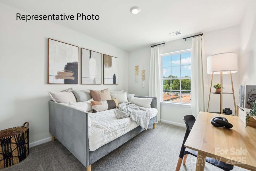 Furnished interior view inside a new home in Woodhaven at Chester, Chester (Image 14).