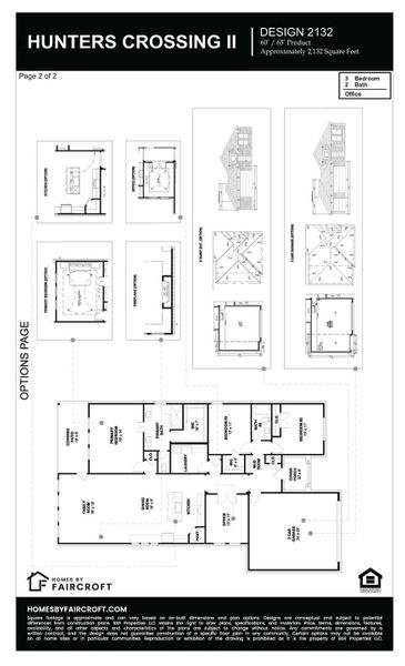 2D floor plan layout of this home in , Sealy, TX (Image 3).
