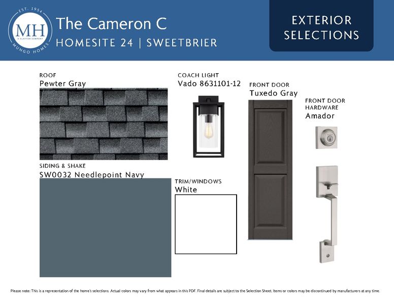 Sample of building materials used in homes in Sweetbrier, Durham (Image 12). Sample of building materials used in homes in Sweetbrier, Durham (Image 12).