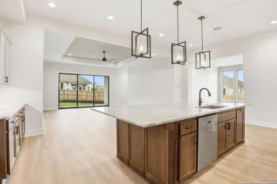 Furnished interior view inside a new home in Legacy at Lake Dunlap, New Braunfels (Image 14). Furnished interior view inside a new home in Legacy at Lake Dunlap, New Braunfels (Image 14).