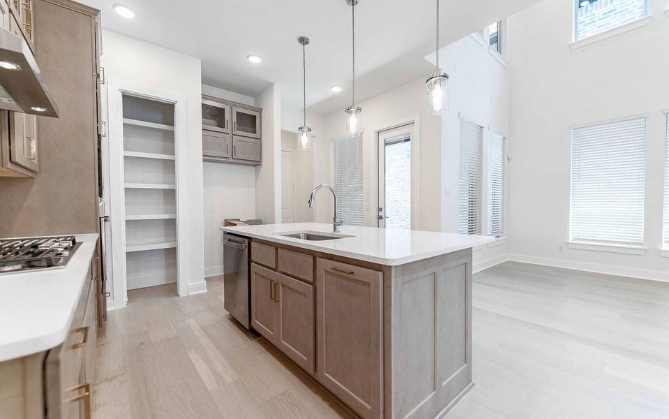 Furnished interior view inside a new home in Craig Ranch, McKinney (Image 5).