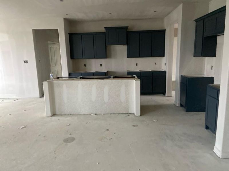 In-progress construction of a new home in Hillview Addition, Decatur, TX (Image 5).