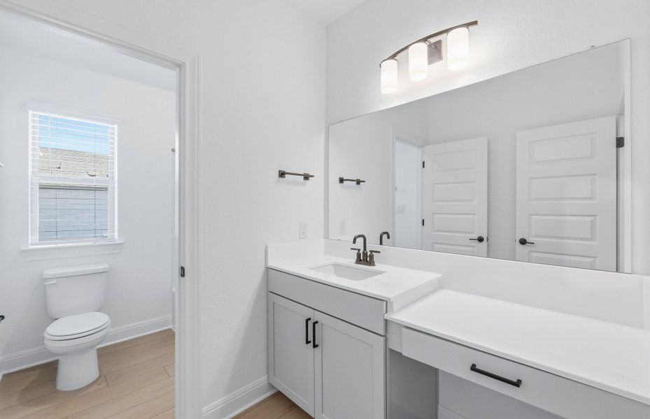 Furnished interior view inside a new home in Santa Rita Ranch, Liberty Hill (Image 5). Furnished interior view inside a new home in Santa Rita Ranch, Liberty Hill (Image 5).