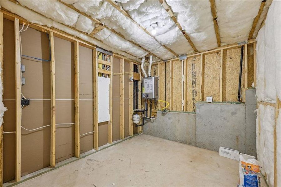 In-progress construction of a new home in , Atlanta, GA (Image 48).
