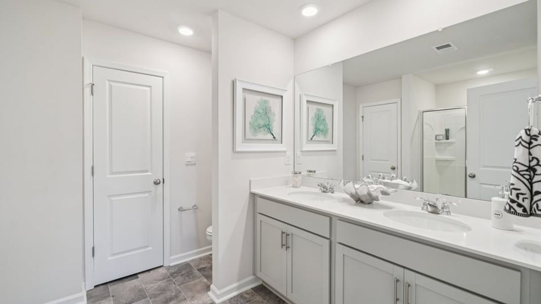 Furnished interior view inside a new home in Brookside Ridge Townhomes, Greer (Image 27).