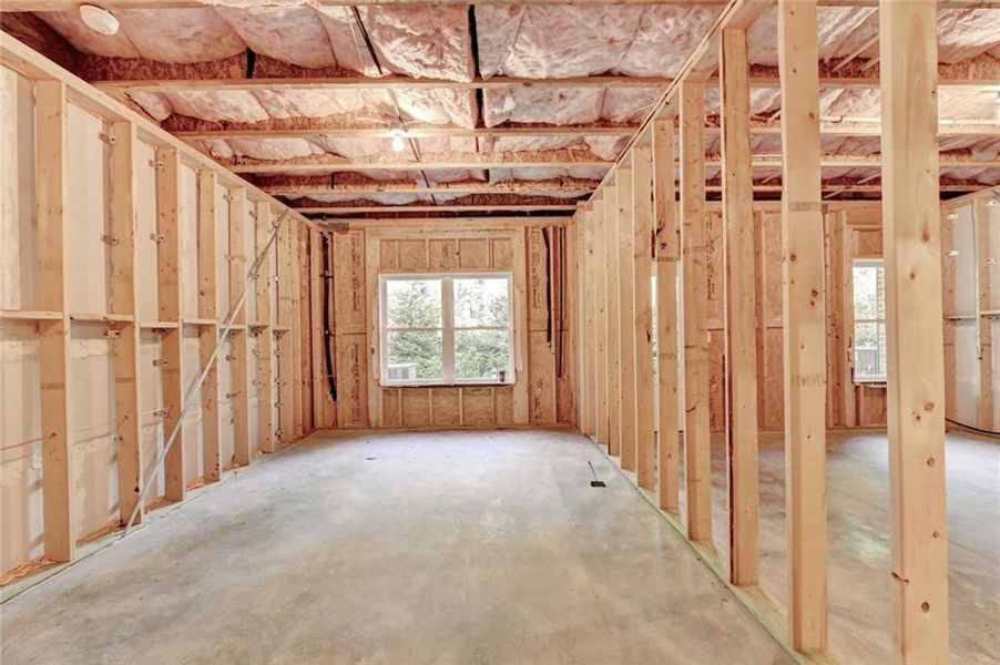 In-progress construction of a new home in , Duluth, GA (Image 20).