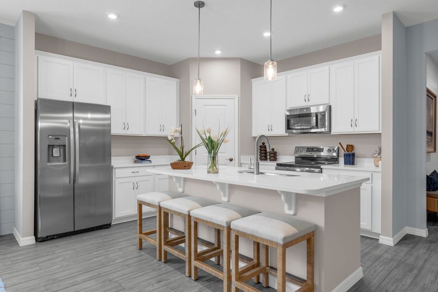 Representative furnished interior of a home built from the The Webber by Stanley Martin Homes in Brookshire, Titusville (Image 4).