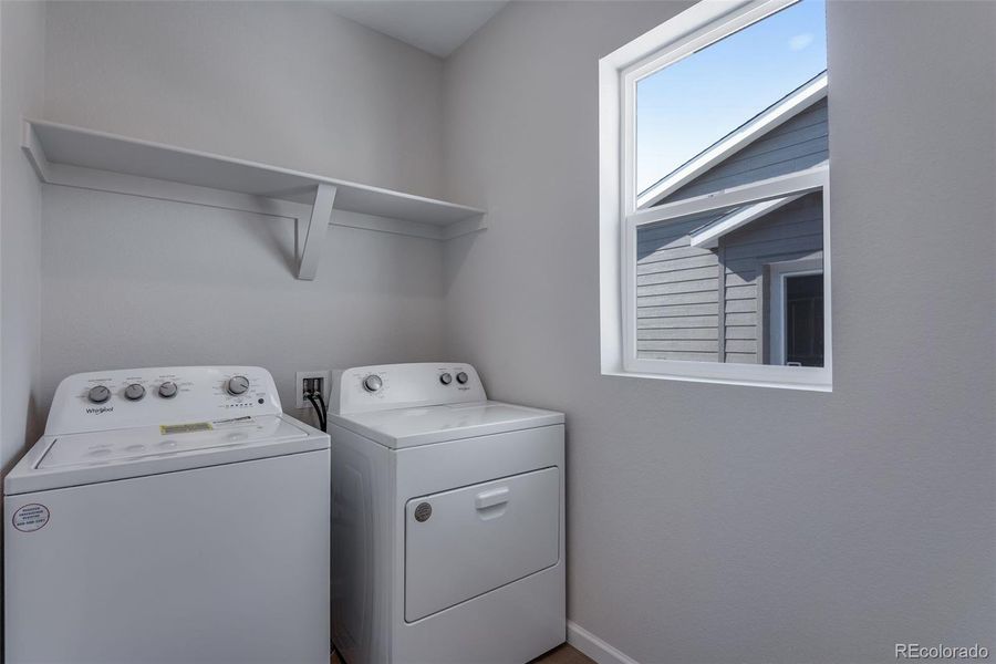 Furnished interior view inside a new home in Medley at Reunion Ridge, Commerce City (Image 15).