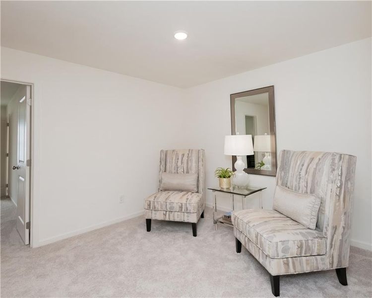 Furnished interior view inside a new home in Old Salem Crossing, Conyers (Image 34).