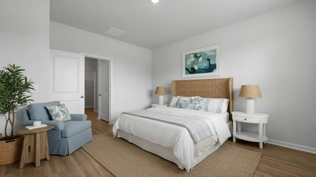 Furnished interior view inside a new home in Pineview North, Summerville (Image 5).