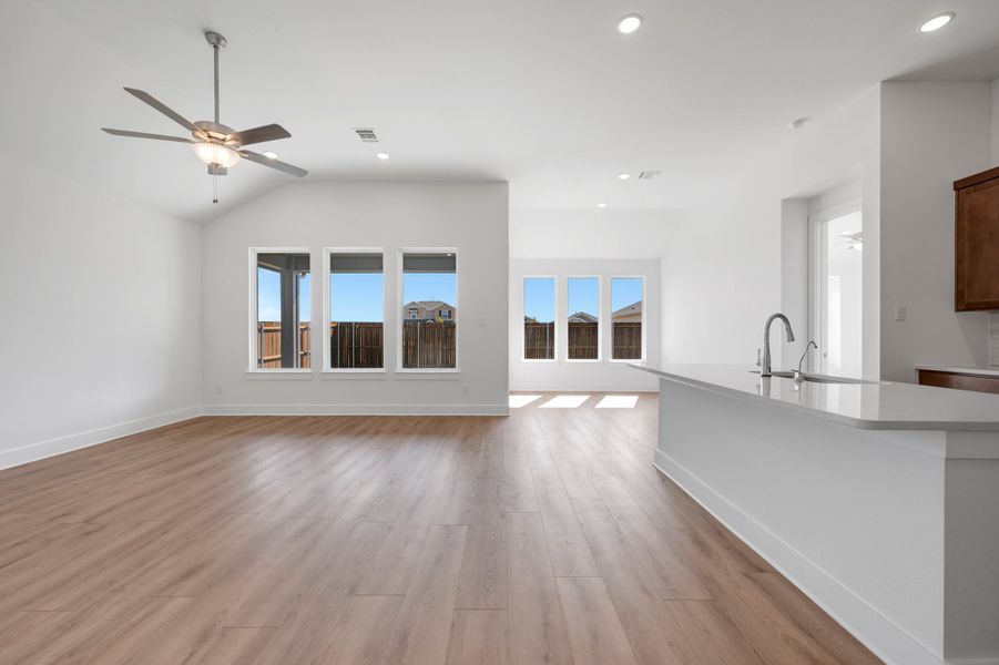 Spacious, unfurnished interior of a new home in The Meadows, Denton (Image 12).