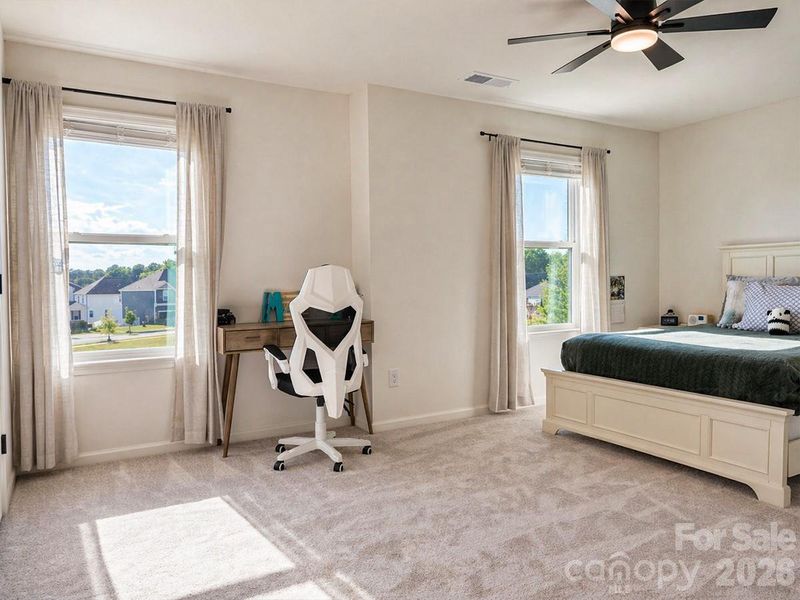 Furnished interior view inside a new home in Wilson Creek Executive Series, Indian Land (Image 18).