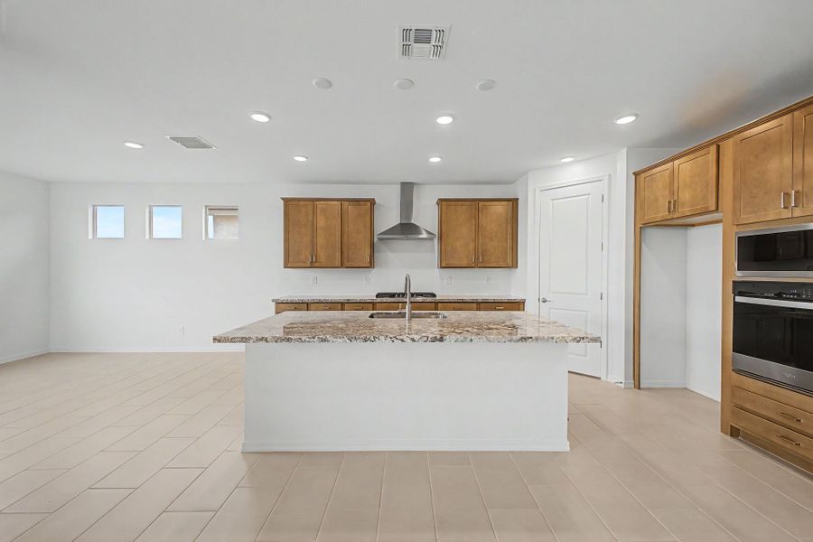 Furnished interior view inside a new home in Bella Vista Farms, San Tan Valley (Image 3).