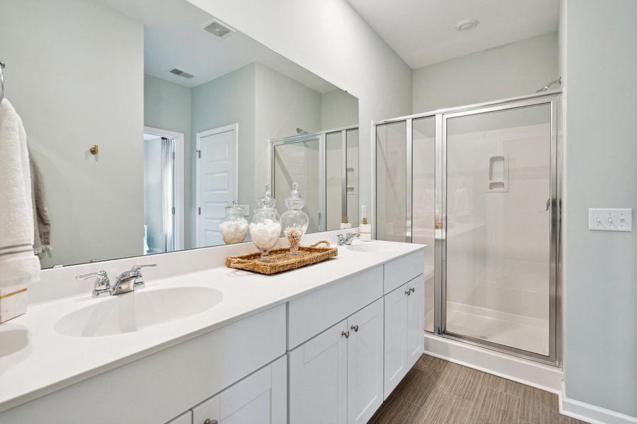 Furnished interior view inside a new home in , Summerville (Image 4).