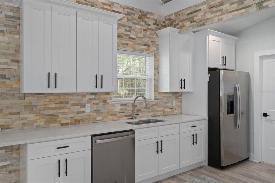 Furnished interior view inside a new home in , Webster (Image 43).