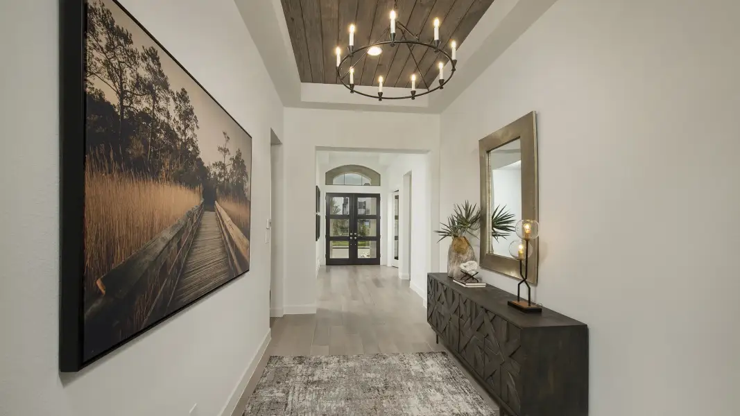 Furnished interior view inside a new home in Sweetgrass, Haslet (Image 13).