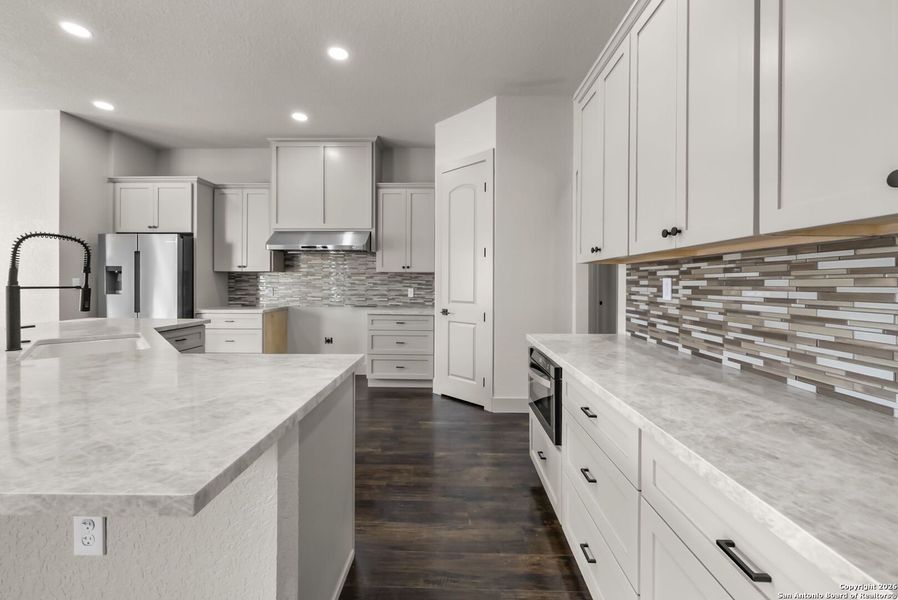 Furnished interior view inside a new home in , Adkins (Image 6).