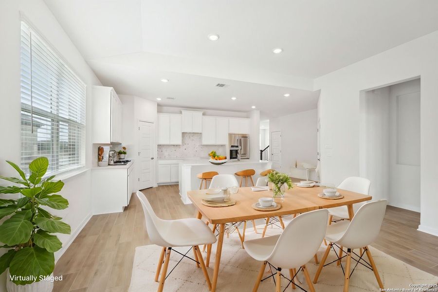 Furnished interior view inside a new home in Carmel Ranch, Schertz (Image 33).