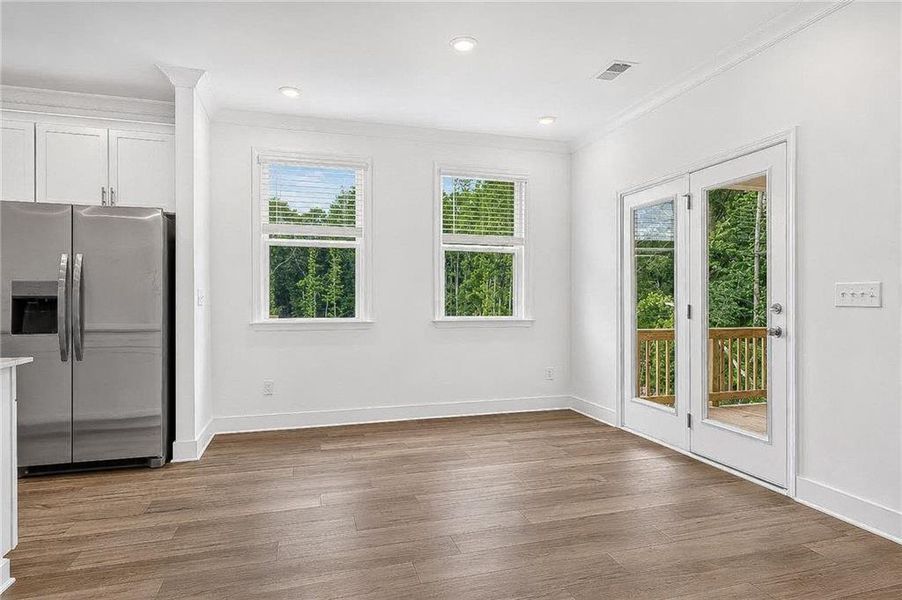 Spacious, unfurnished interior of a new home in Willow Creek, Watkinsville (Image 14). Spacious, unfurnished interior of a new home in Willow Creek, Watkinsville (Image 14).