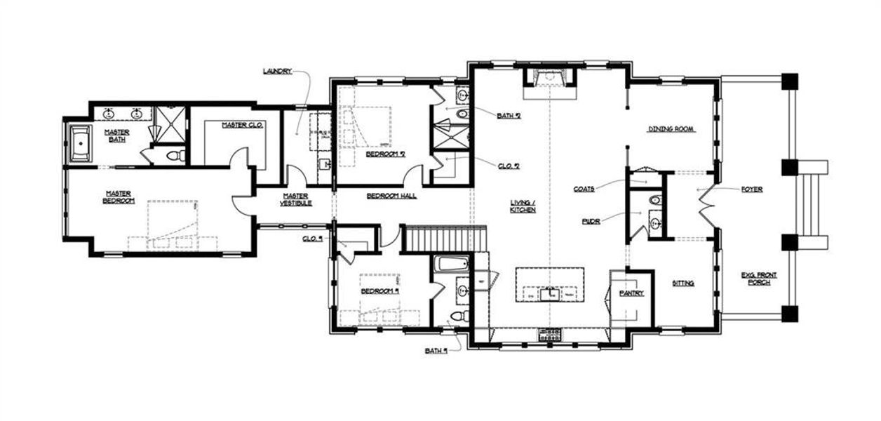 2D floor plan layout of this home in , Atlanta, GA (Image 6).