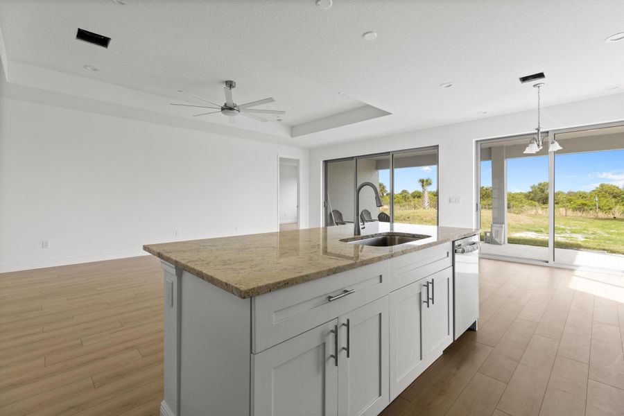 Furnished interior view inside a new home in , Okeechobee (Image 15). Furnished interior view inside a new home in , Okeechobee (Image 15).